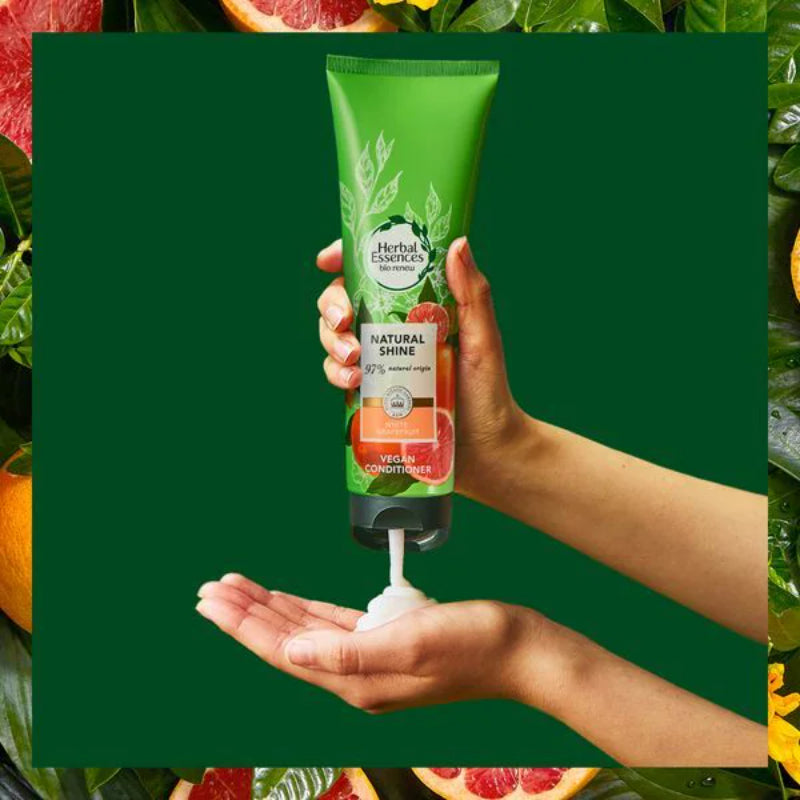 Herbal Essences Bio Renew Shine White Grapefruit Conditioner Silicone Free 275ml
