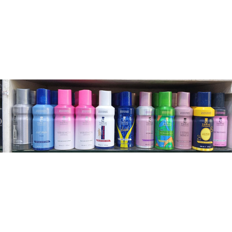 Topic Fragrance Eternal Moment Perfume Body Spray 150ml Long-Lasting Elegant Scent