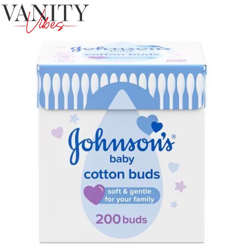 Johnson's Baby Cotton Buds 200 Pack Gentle & Safe Daily Care