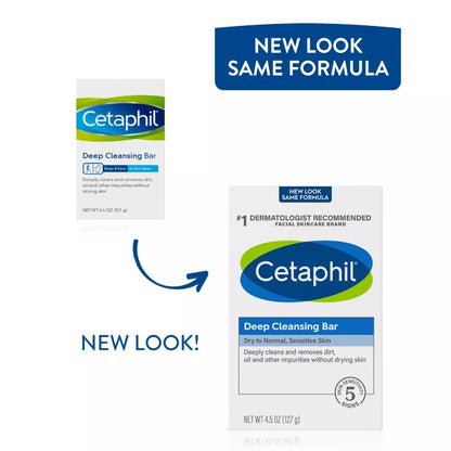 Cetaphil Deep Cleansing Bar-127g