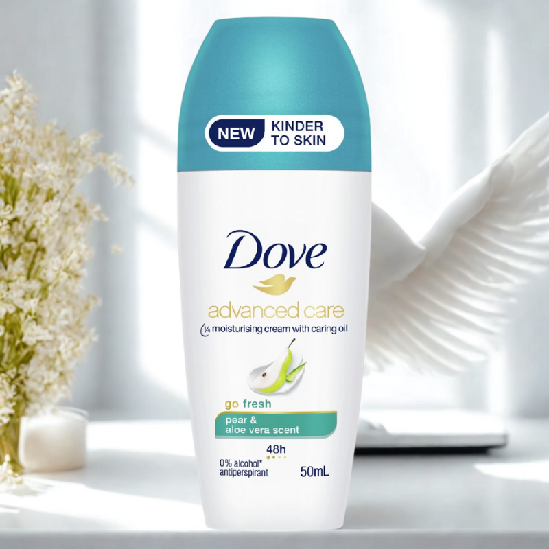 Dove Advanced Care Anti Perspirant Pear & Aloe Vera Roll On 50ml