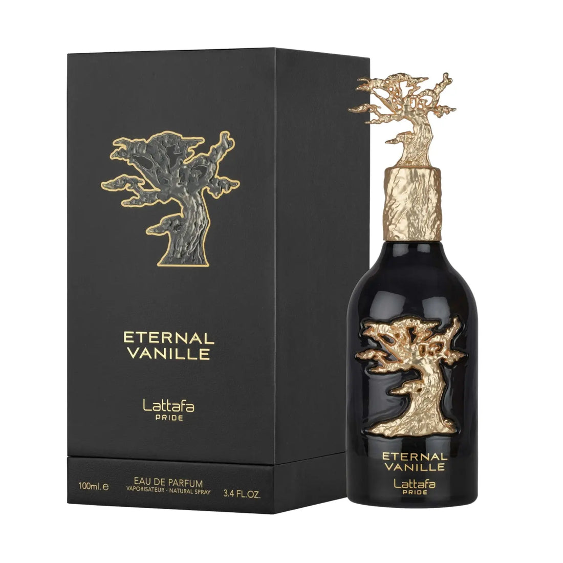 Lattafa Pride Eternal Vanille Eau de Parfum 100ml - Long Lasting Original Sweet Gourmand Unisex Fragrance for Men & Women