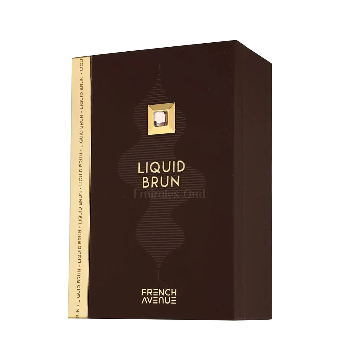 French Avenue Liquid Brun Eau De Parfum 100ml – Long Lasting Original Warm Spicy Vanilla Masculine Fragrance for Men