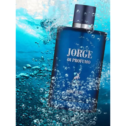Jorge Di Profumo Deep Blue Eau de Parfum 100ml by Maison Alhambra Long-Lasting Fresh Aquatic Fragrance