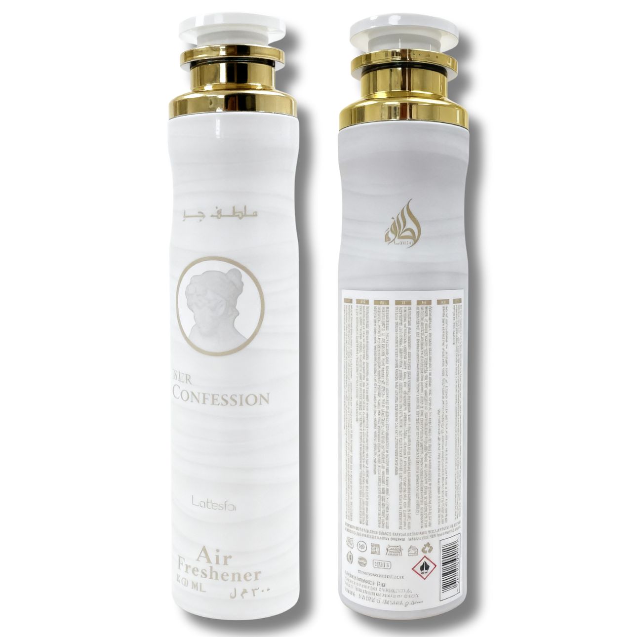Lattafa Her Confession Air Freshener 300ml – Long Lasting Luxury Sweet Floral Fragrance Room Spray for Home & Office