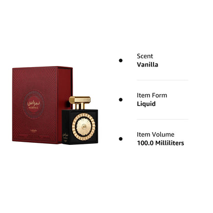 Lattafa Pride Nebras Eau de Parfum 100ml - Long Lasting Unisex Arabic Fragrance for Men & Women
