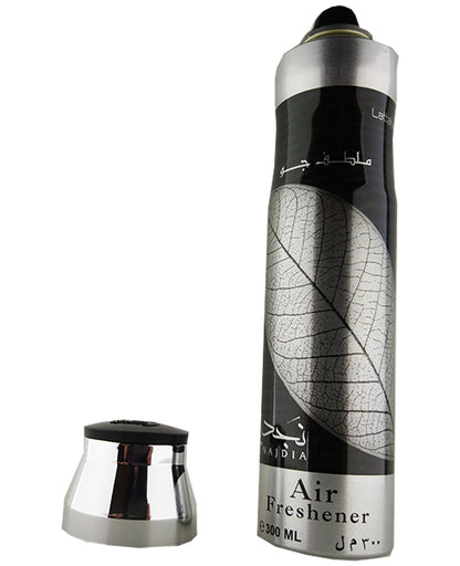 Lattafa Najdia Air Freshener 300ml - Long Lasting Luxury Fresh Aquatic Fragrance Room Spray for Home & Office