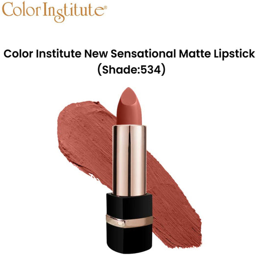 Color Institute New Sensational Matte Lipstick (Shade:534)