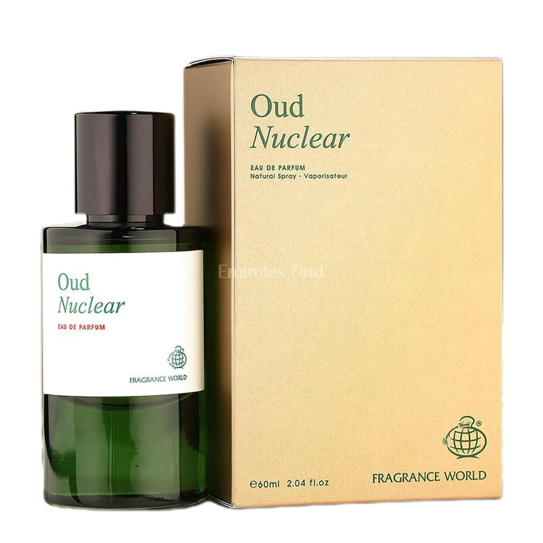Oud Nuclear by Fragrance World Eau de Parfum 60ml for Men & Women