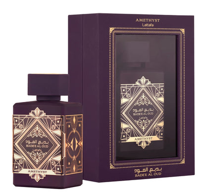 Lattafa Badee Al Oud Amethyst Purple Eau de Parfum For Women And Men 100ml