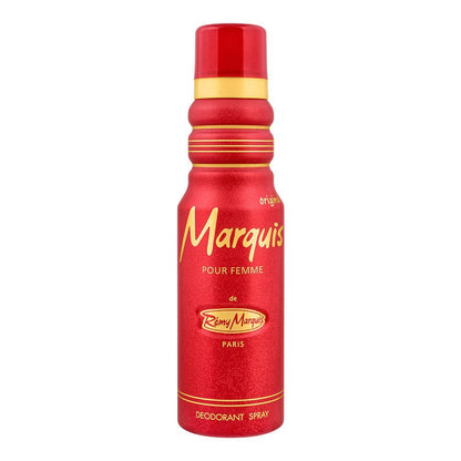 Remy Marquis Paris Original Marquis Pour Femme Deodorant Spray 175ml – Long Lasting Fresh & Elegant Fragrance for Women