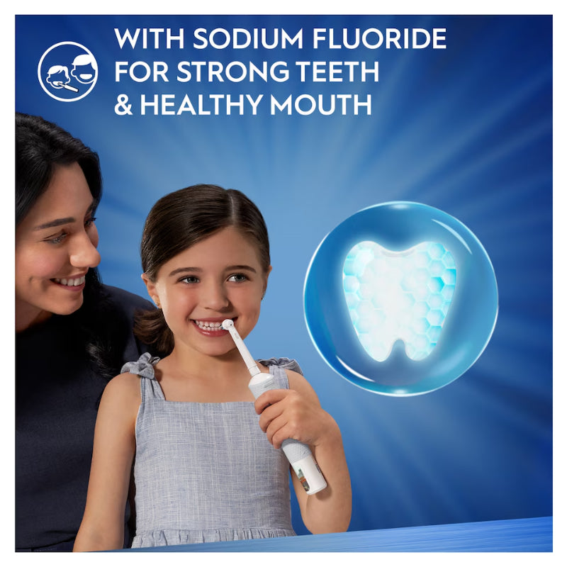 Oral-B Pro Kids Fluoride Toothpaste 50ml - Mild Flavor, Suitable for Ages 6 Months to 6 Years