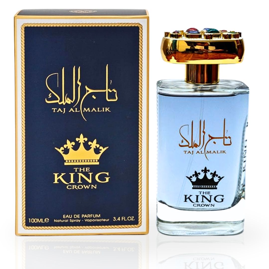 Ard Al Zaafaran Taj Al Malik Eau De Parfum 100ml – Long Lasting Rich Oriental Masculine Fragrance for Men