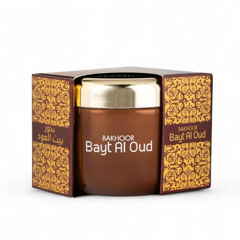 Hamidi Bakhoor Bayt Al Oud 70g – Premium Arabic Incense Chips for Long Lasting Rich Oud Fragrance Home Aroma