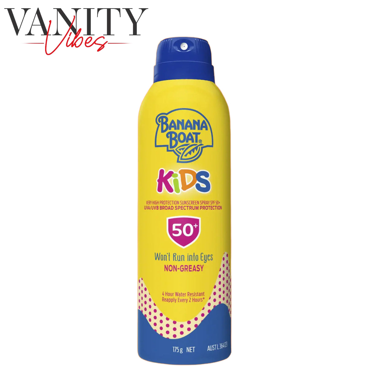 Banana Boat Kids Sunscreen Spray SPF50+ 175G