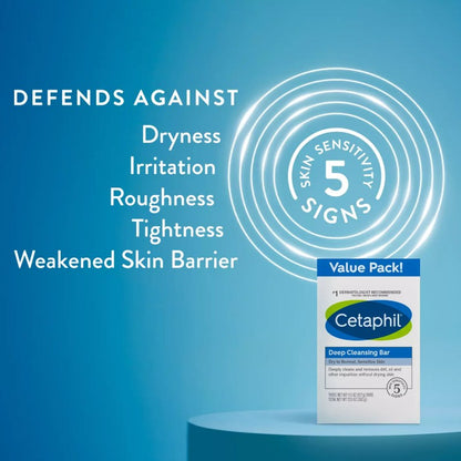 Cetaphil Deep Cleansing Bar-127g