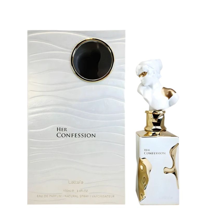 Lattafa Her Confession Eau De Parfum 100ml – Long Lasting Original Elegant Feminine Fragrance for Women