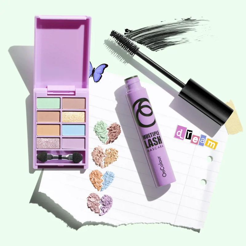 Oriflame On Color All Eyes Palette 8 colors Palette (Sugar & Spice) 4.24g