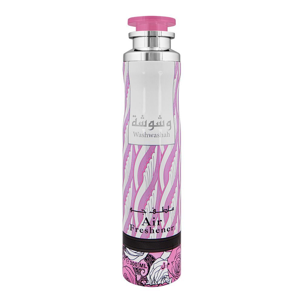 Lattafa Washwashah Air Freshener 300 ml Refreshing Home Fragrance & Long‑Lasting Freshness