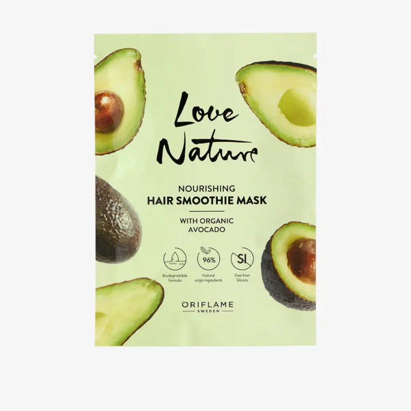 Oriflame Love Nature Nourishing Hair Smoothie Mask With Organic Avocado 30ml