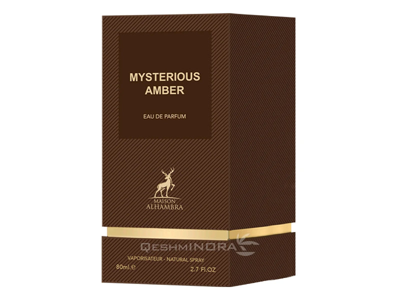 Mysterious Amber by Maison Alhambra - Eau de Parfum for Men & Women 80ml