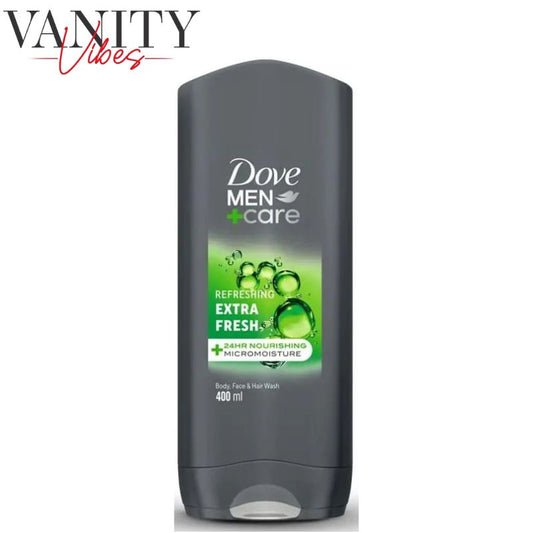 Dove Men + Care Refreshing Extra Fresh 3-in-1 Body, Face & Hair Wash 400ml