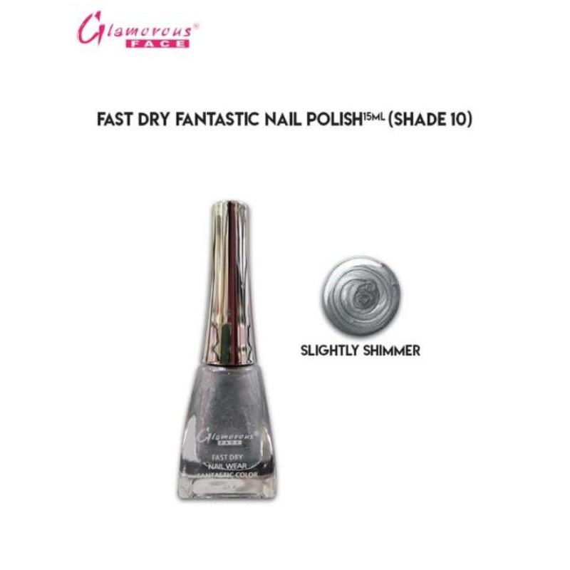 Glamorous Face Fast Dry Fantastic Nail Polish (SHADE 10)
