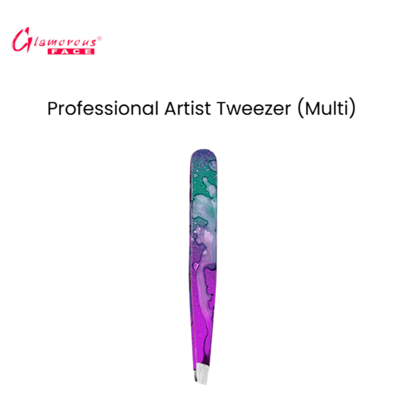 Glamorous Face Professional Artist Tweezer (Multi)