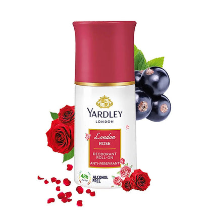 Yardley Women London Rose Roll On 50ml