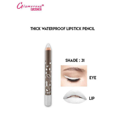 Glamorous Face Thick WaterProof LipStick Pencil (SHADE 31)