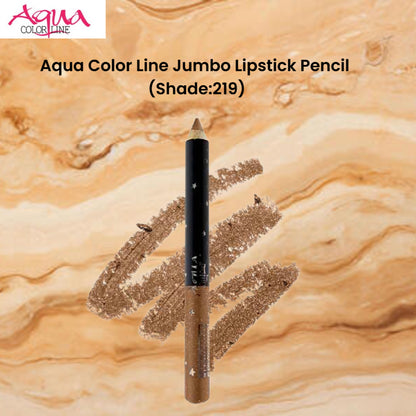 Aqua Color Line Jumbo Lipstick Pencil (Shade:219)