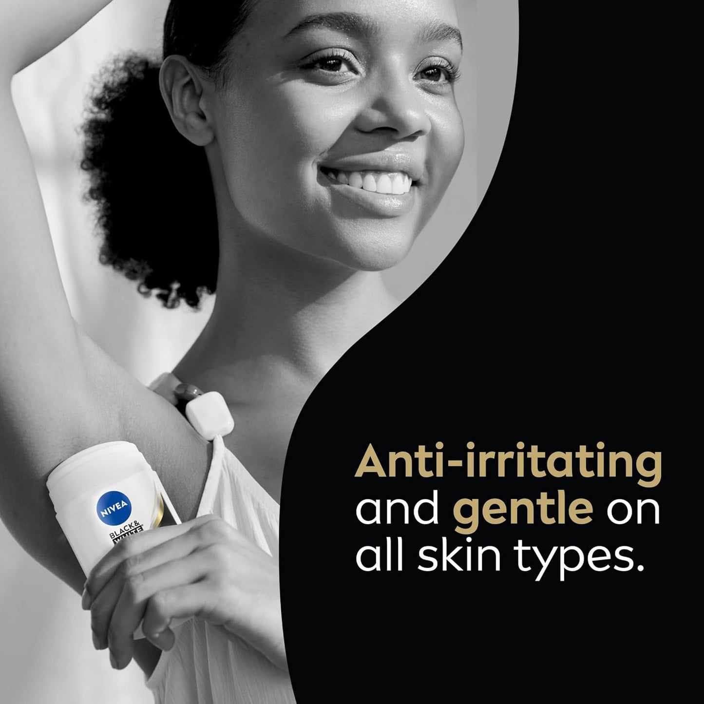 Nivea Black & White Invisible Silky Smooth Anti-Perspirant Stick 50ml