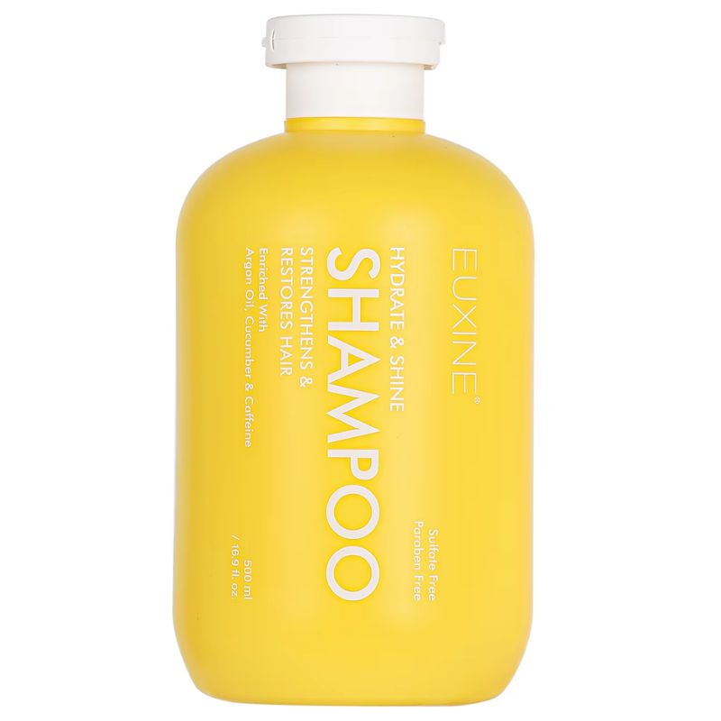 Euxine Hydrate & Shine Shampoo Strengthens & Restores Hair 500ml