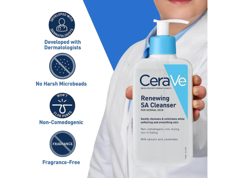 CeraVe Renewing SA Cleanser 237ml USA STOCK