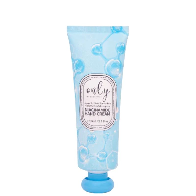 Only Niacinamide Hand Cream 80ml - Deep Moisturizing Hand Care Cream for Brightening, Even Skin Tone, Dry Skin Repair, Soft S