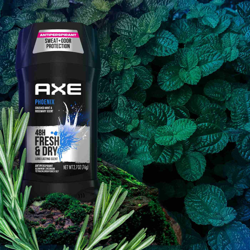 AXE Phoenix Antiperspirant 48 Hour Fresh & Dry Deodorant Stick 76g for Men