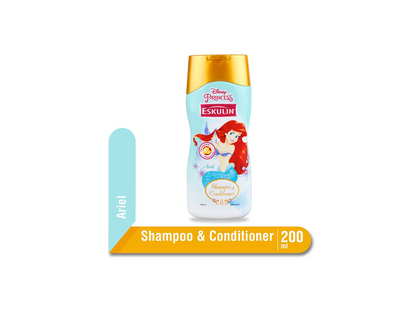 Eskulin Kids Princess Ariel Shampoo 200ml