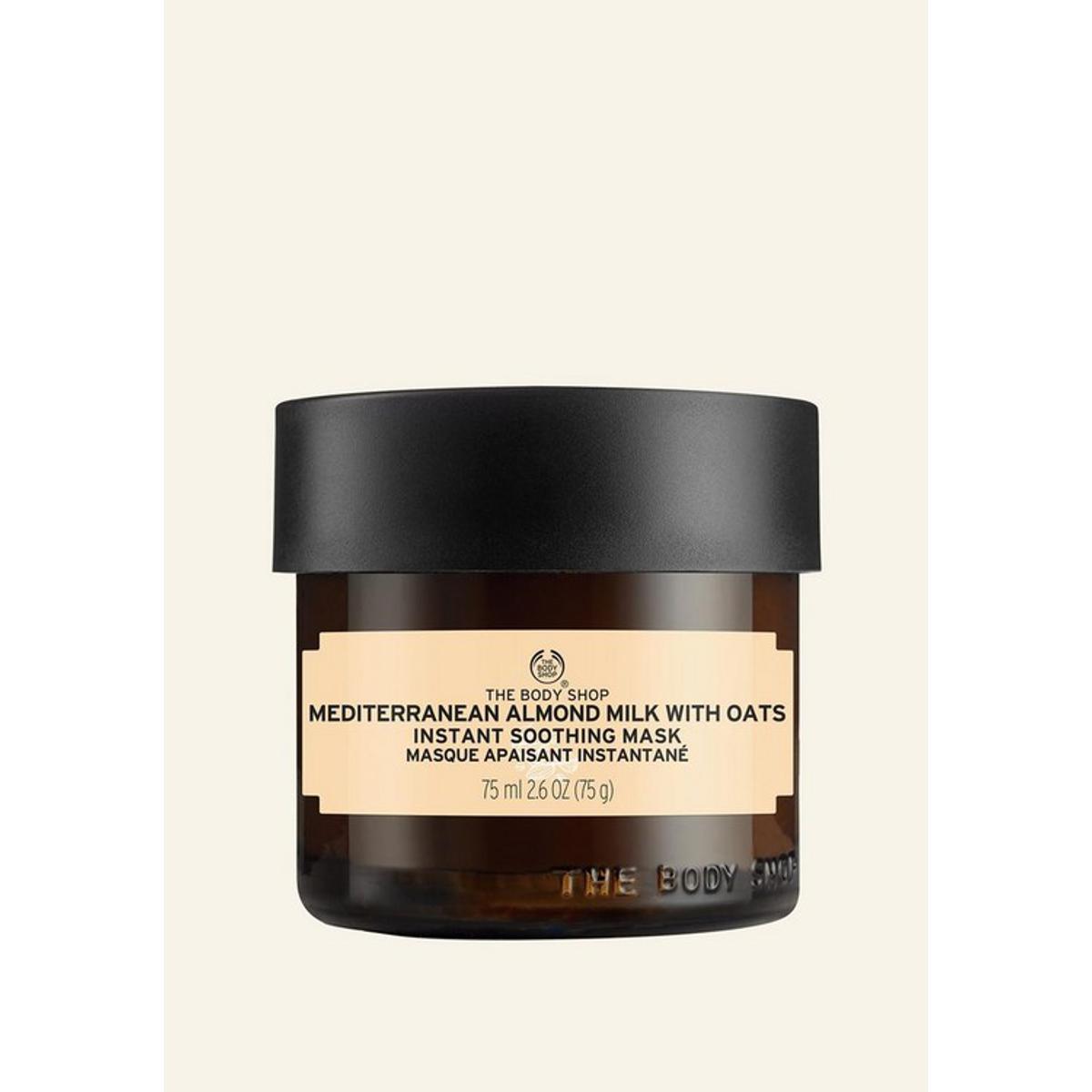 The Body Shop Mediterranean Almond Milk With Oats Instant Soothing Mask (75ML)