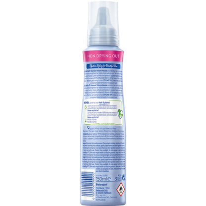 Nivea Ultra Strong Styling Mousse 150 ml 48-Hour Hold Level 5 & Long-Lasting Style