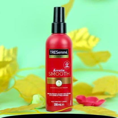 TRESemmé Keratin Smooth Heat Protection Spray 200ml Frizz Control & Heat Defense