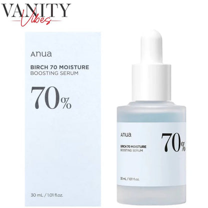 Anua Birch 70% Moisture Boosting Serum 30 ml Deep Hydration & Skin Nourishment (K Beauty)