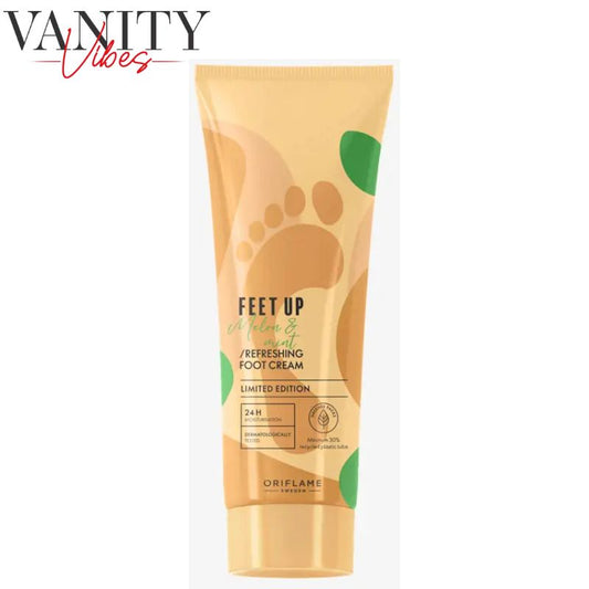 Oriflame Feet Up Melon & Mint / Refreshing Foot Cream 75ml
