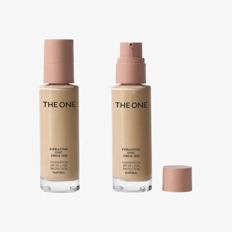 Oriflame The One Everlasting Sync Stress Free Foundation SPF 20 + UVA protection Natural (Shade Light Beige) 30ml