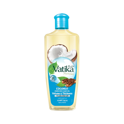 Vatika Naturals Coconut Enriched Hair Oil Volume & Thickness 200ml