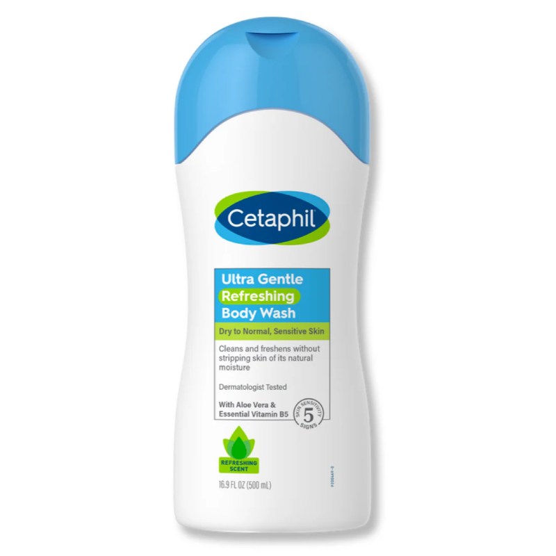 Cetaphil Ultra Gentle Refreshing Body Wash-500ml