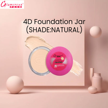 Glamorous Face 4D Foundation Jar (Shade:Natural)
