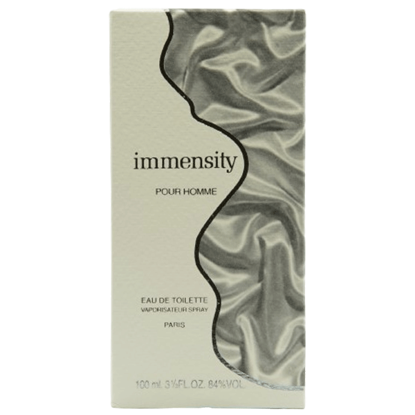 Immensity Pour Homme Eau de Toilette Paris 100ml - Long Lasting Fresh Masculine Fragrance Spray for Men
