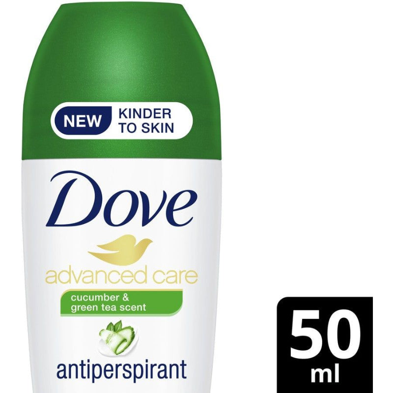 Dove Advanced Care Anti Perspirant Cucumber & Green Tea Roll On 50ml