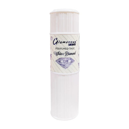 Glamorous Face Talcum Powder Large (White Diamond)