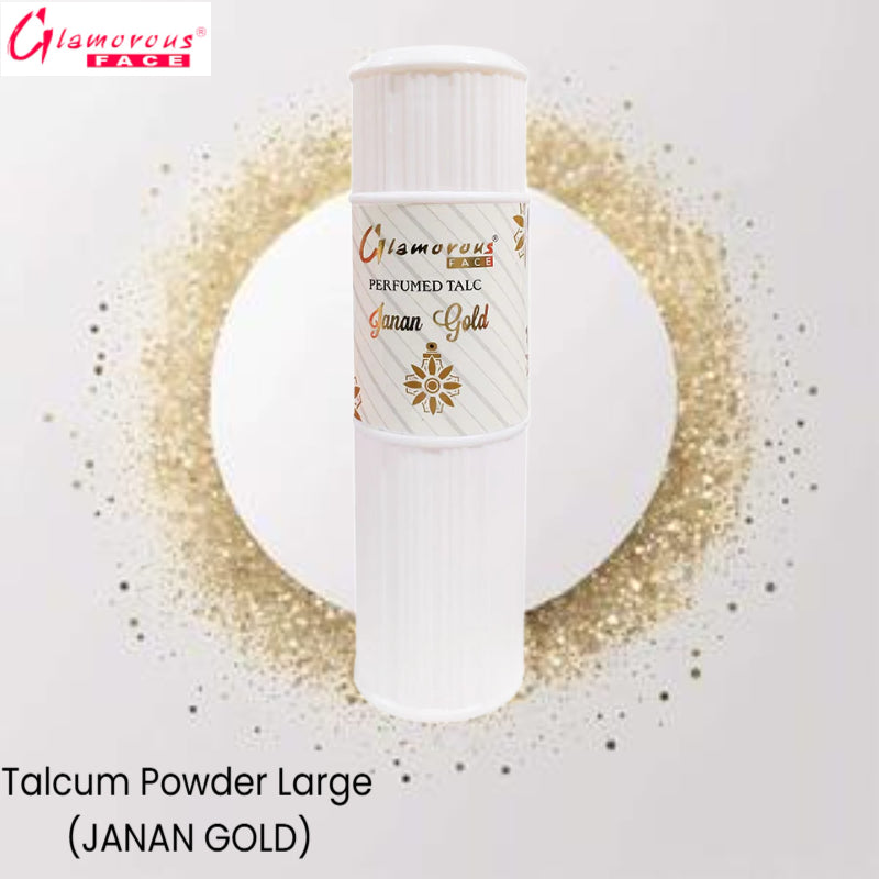 Glamorous Face Talcum Powder Large (Janan Gold)